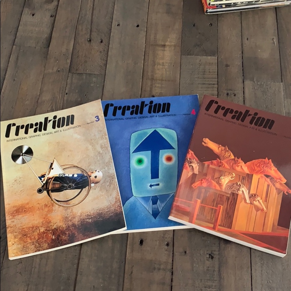 CREATION International Graphic Design Art Books